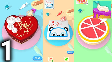 Cake Art 3D - Gameplay / Walkthrough Part 1 (IOS & Android Game)