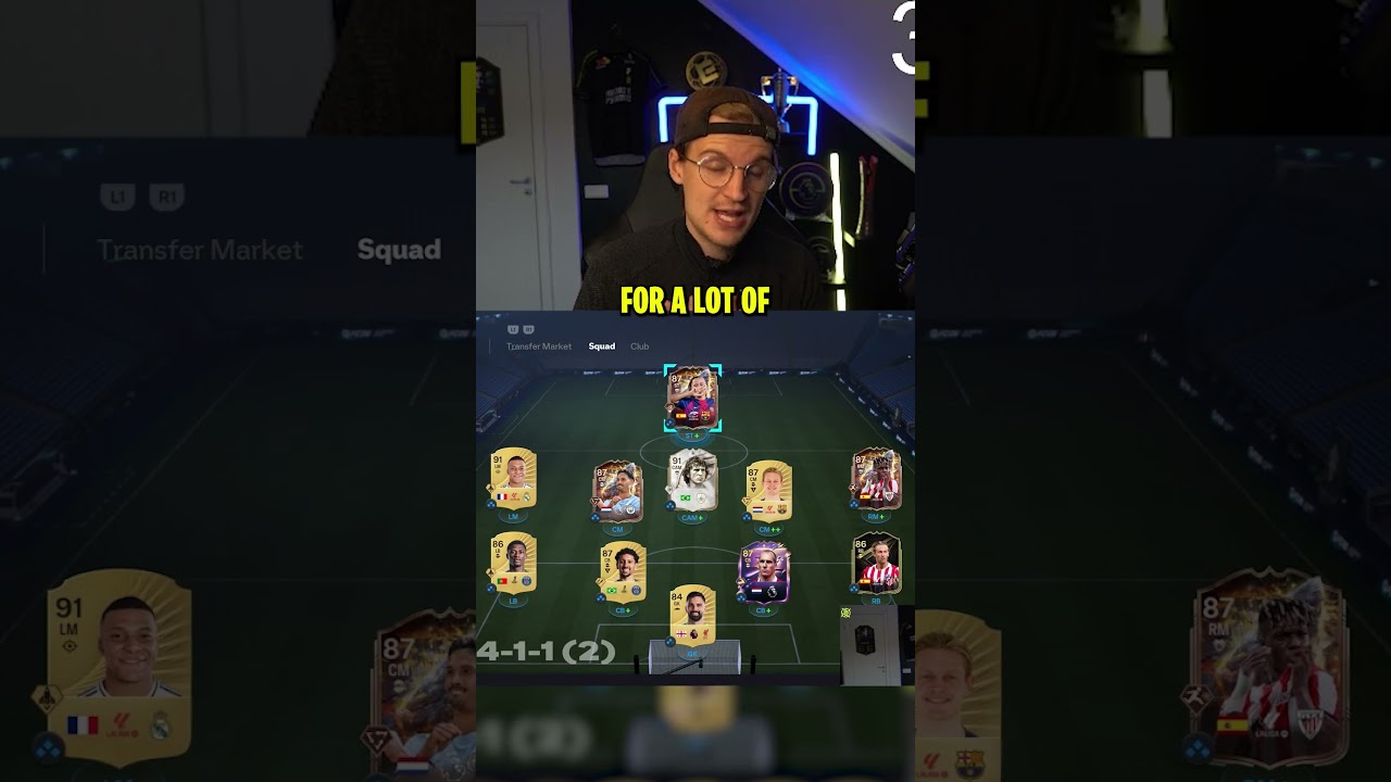 The 2nd Part of The "Best Formations in FC26" is Featuring the 4-4-1-1. Watch & Learn How to Use it🔥