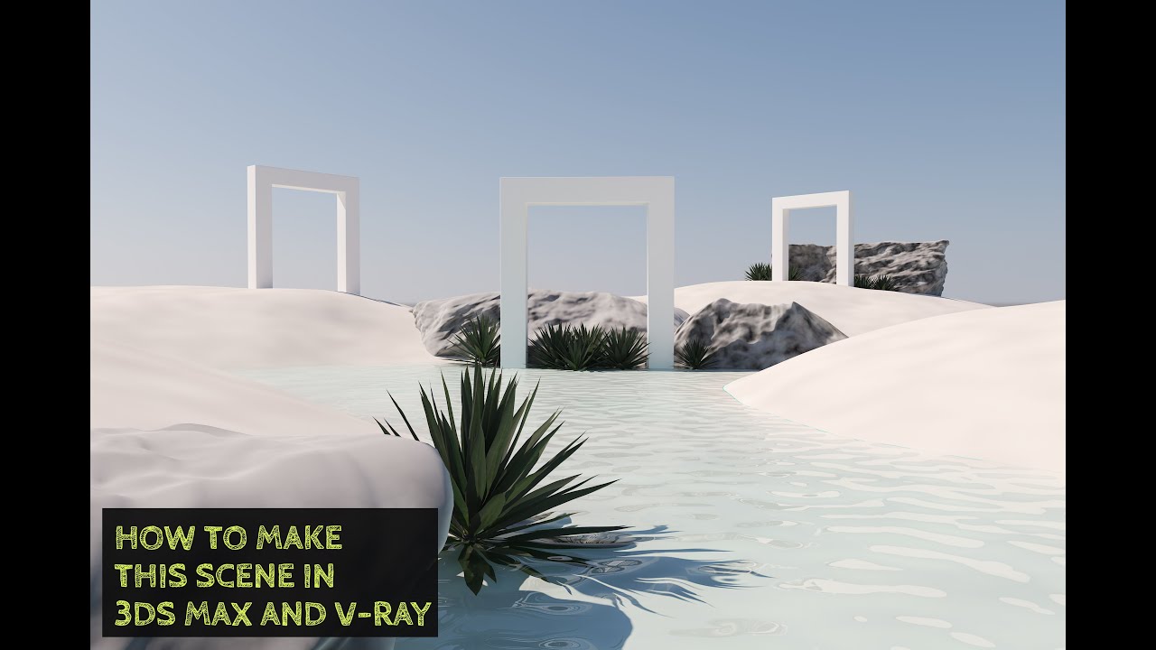 HOW TO MAKE SCENE IN 3DS MAX VRAY #3d #lumion #vray #coronarender - YouTube