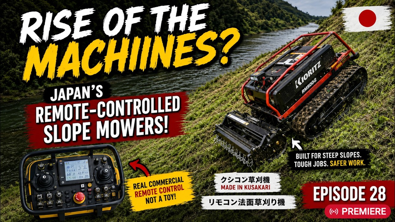 Episode 28 | Rise of the Machines? Japan's Remote-Controlled Grass