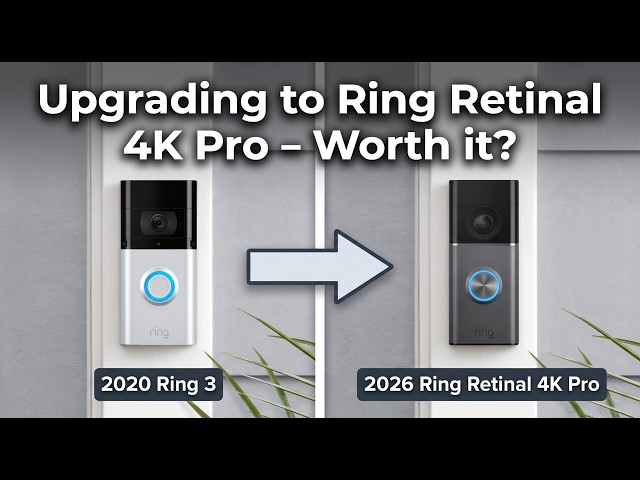 Thumbnail for I Upgraded to Ring’s NEW 4K PRO Doorbell… Was It Worth It?