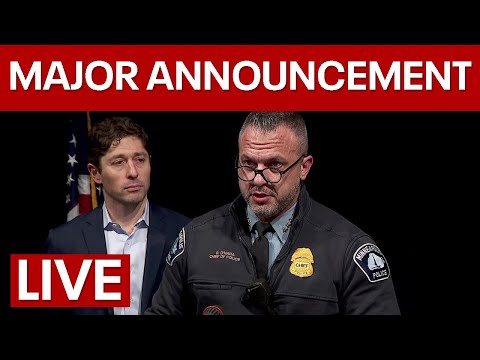 LIVE | Minneapolis Mayor Jacob Frey makes announcement on future of MPD Chief Brian O'Hara