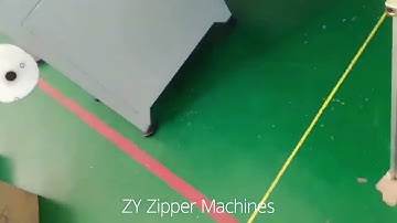 Automatic open end zipper mechanicial arm pulling ultrasonic cutting machine