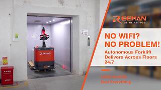 Fully Autonomous Forklift System | Cross-Floor Delivery Without Network | Real Warehouse Deployment