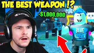 I Bought The Red Laser Scythe And Became A Millionaire In - roblox zombie hunting simulator