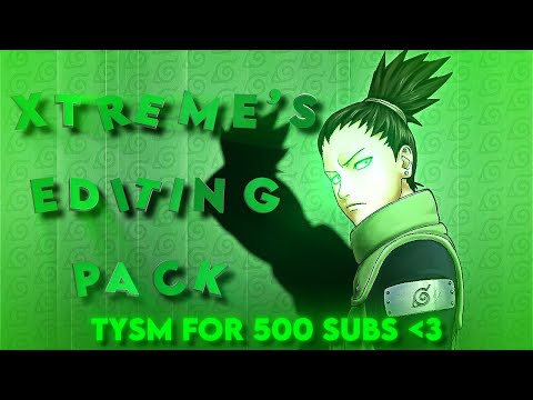 Xtreme's Filmora Editing Pack 🎉💚 || 500 Subscribers Special 👑
