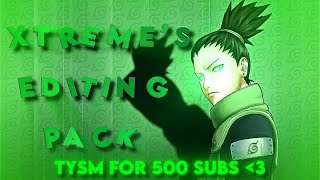 Xtreme's Filmora Editing Pack 🎉💚 || 500 Subscribers Special 👑