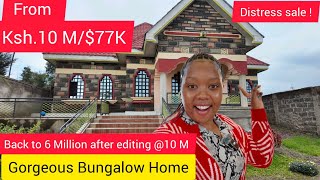 Inside a Ksh.Ksh.6 M/$46K Bungalow in Lanet, Nakuru Kenya