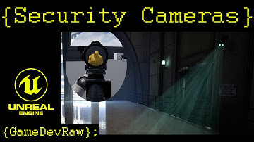 Multiplayer Camera Security System + Interaction Terminal -# 1- SceneCaptureComponent + Camera Setup