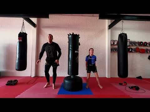 Budokai Senshi boxing/kickboxing/kickbag training #1