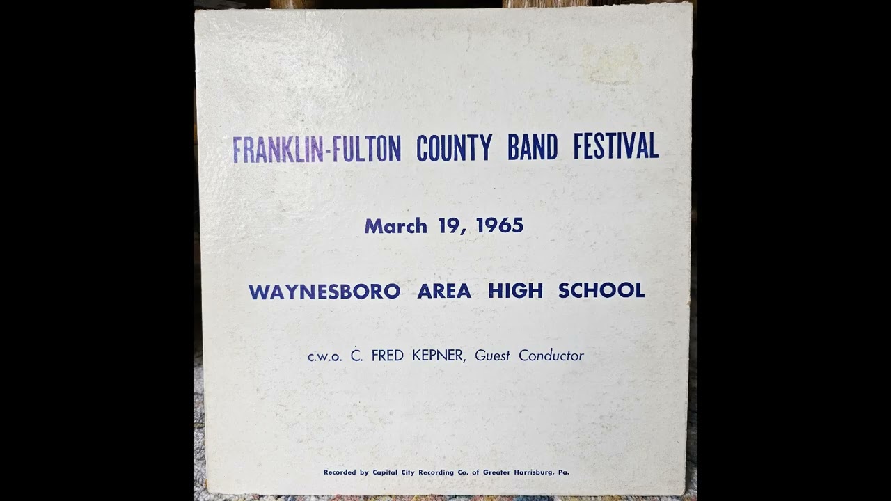 Franklin - Fulton County Band Festival - March 19, 1965