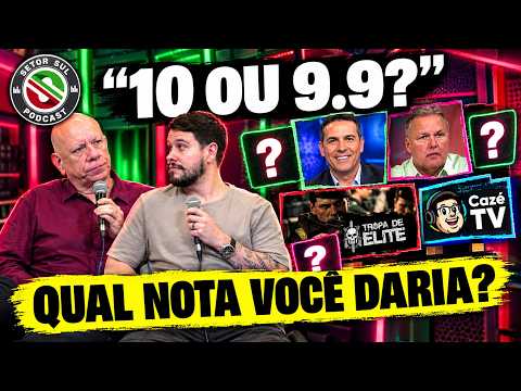 10 OR 9.9? THEY GAVE SCORES TO ESCOBAR, CAZE TV, TROPA DE ELITE AND RENATO MAURICIO PRADO