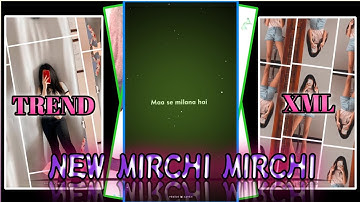 MIRCHI MIRCHI X DIVINE NEW TREND XML 💥🔥 // New alight motion editing // @toxicosayanxml