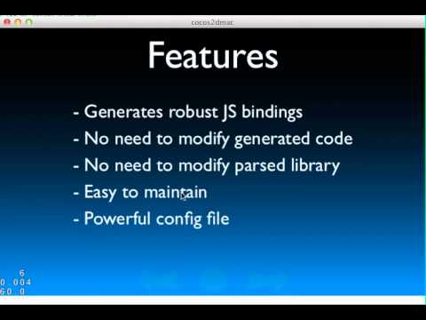 cocos2d + JS presentation using cocos2d + JS