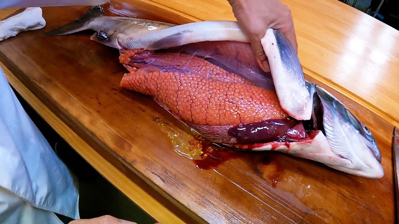 【料理人歴50年】いくらの作り方 「贅沢いくら丼」