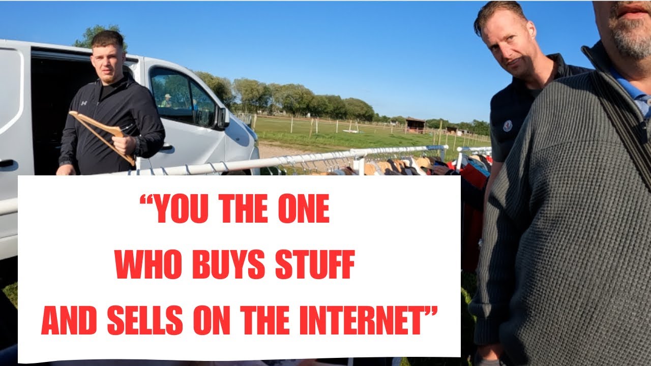 He Wasn't Happy With Me! Strangest Car Boot Interaction