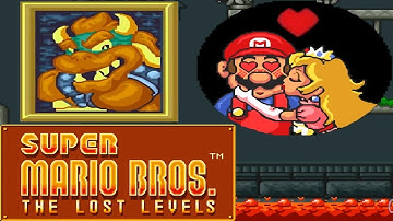 Super Mario Bros. The Lost Levels - Full Game Walkthrough