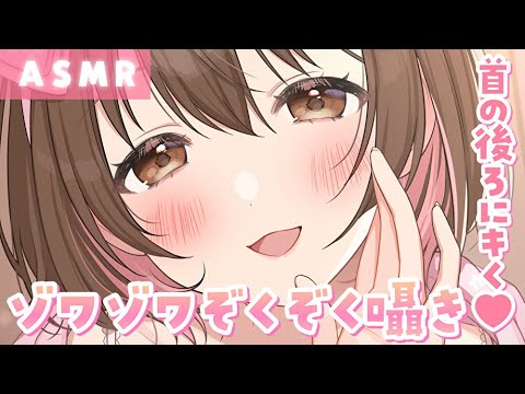 【ASMR】頭と首の後ろにキく💗ぞわぞわゾクゾク囁き[A whisper through the back of your head. "ZOWA ZOWA ZOKU ZOKU" (Yeti)]