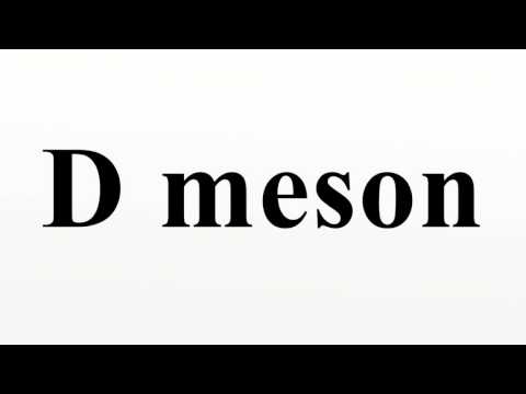 D meson