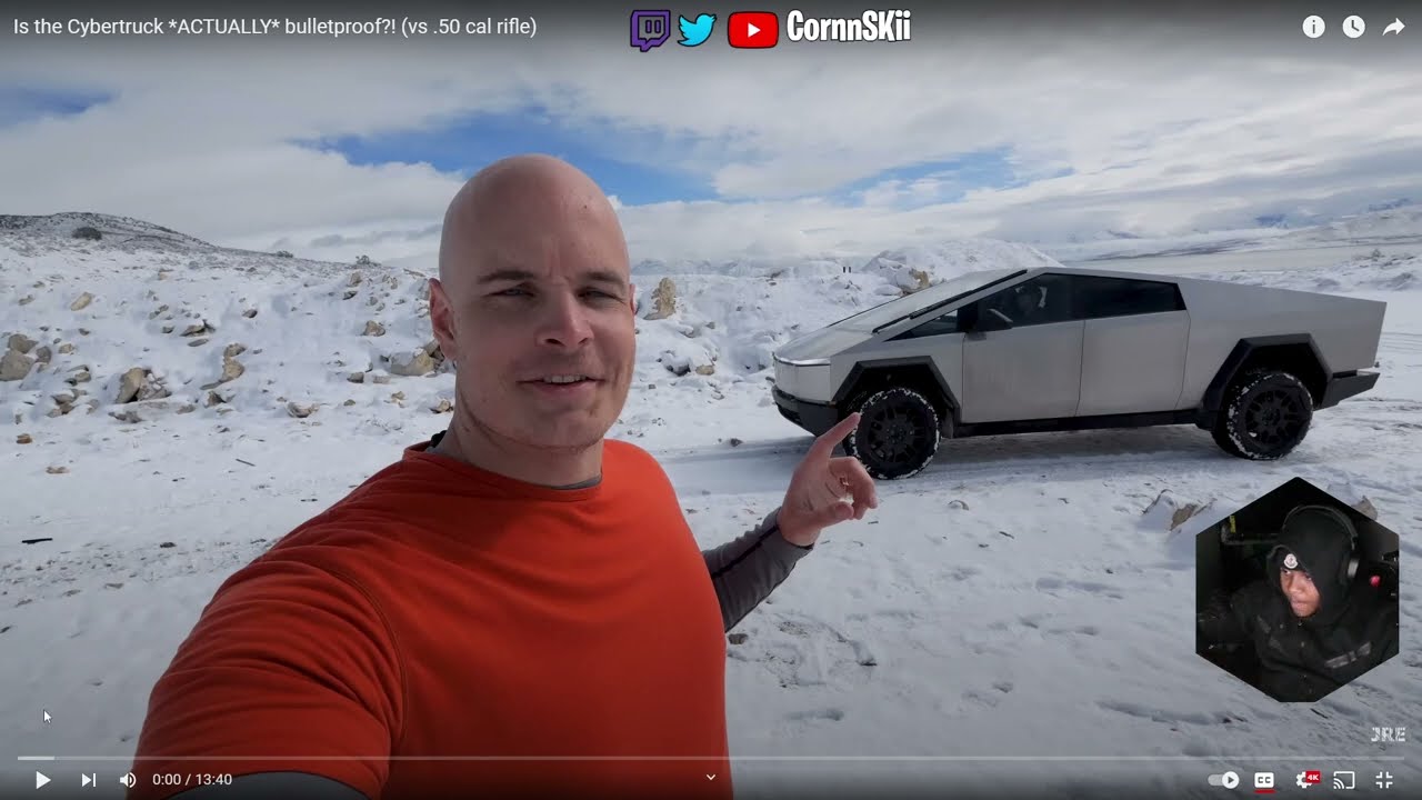 Is The Cybertruck Really Bullet Proof Reaction