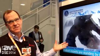 DSE 2014: Keystone Exhibits Its Touchpad with Intel RCM and Live Video Interactive Application