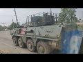 Украинский БТР-4Е ездит по дороге Харькова. Попробуй не уступи 2020 Ukrainian BTR rides on the road