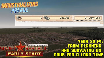 Industrializing Prague! - Year 32 P1 Farm Planning and surviving on 0RUB for a long time!-WRSRSeries