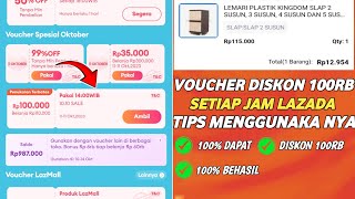 Cara Menggunakan Voucher Diskon Lazada 100 Ribu Setiap Jam Dijamin 100% Dapat Lakukan ini Sekarang screenshot 4