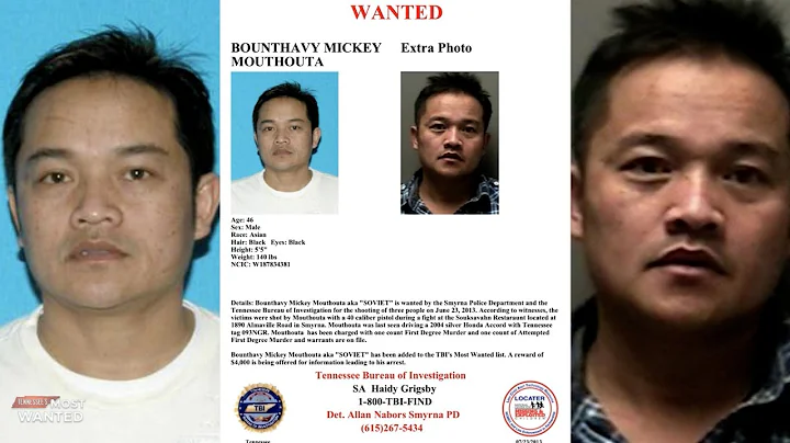 TN Most Wanted: Smyrna homicide suspect on the run almost a decade later