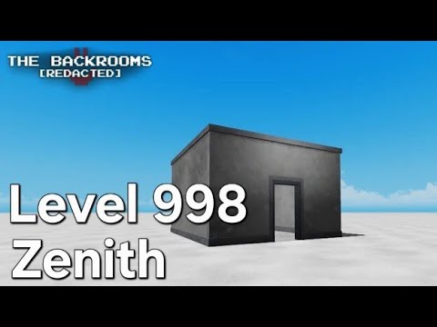 Roblox- The Backrooms [REDACTED]: Level 998 (Zenith) - YouTube