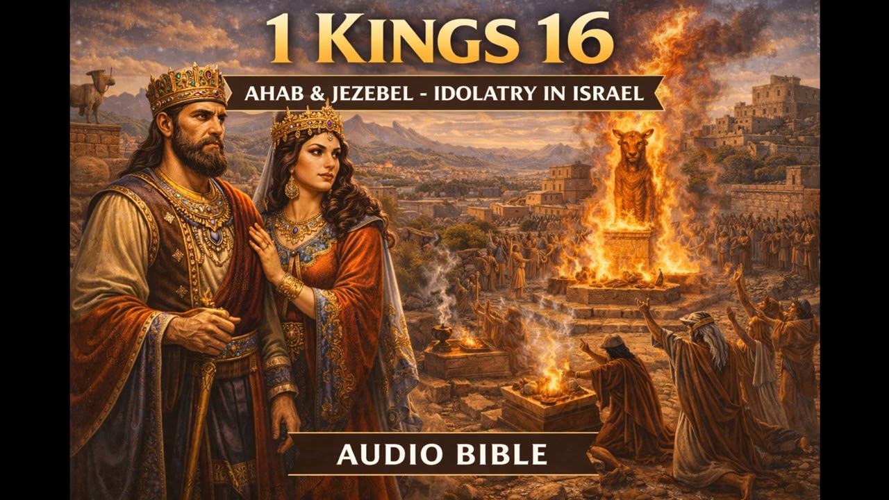 📖 1 Kings 16 (Audio Bible) | Kings Rise and Fall | The Reign of Ahab