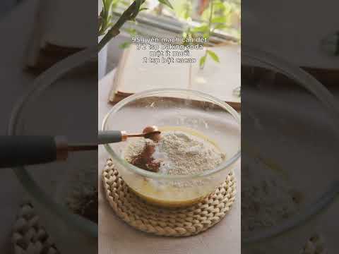 Video Bánh chuối socola healthy không dùng bột mì và đường - youtube