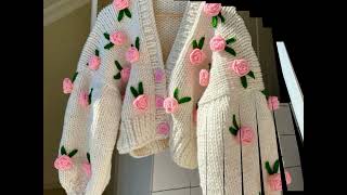 Girls winter outfits | Girls crochet outfits| Girl's jarsi designs😍#winter #crochet #viral #trending