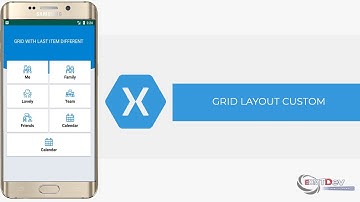 Xamarin Android Tutorial - Custom Last Item Grid Layout