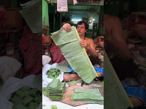 How to Make Eco-Friendly Banana Leaf Cups  #shorts