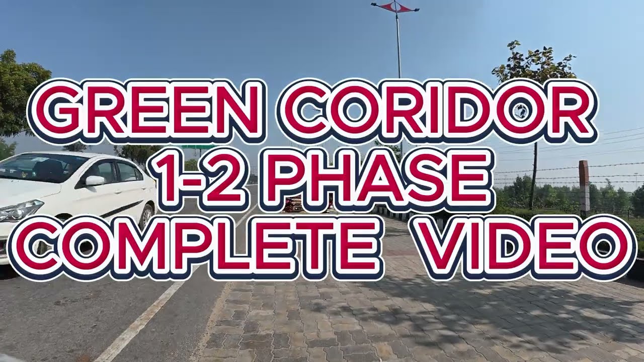 GREEN CORIDOR LUCKNOW WORK