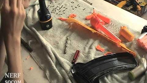Quick 16 Modification - Nerf Socom Modifications