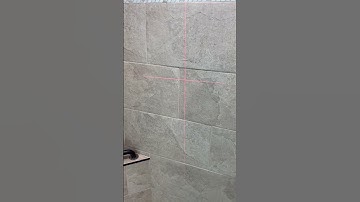Tile shower laser level #diy #handyman #homehacks