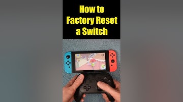 How to Factory Reset a Nintendo Switch