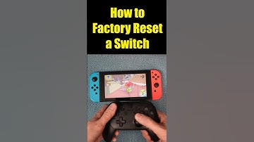 How to Factory Reset a Nintendo Switch