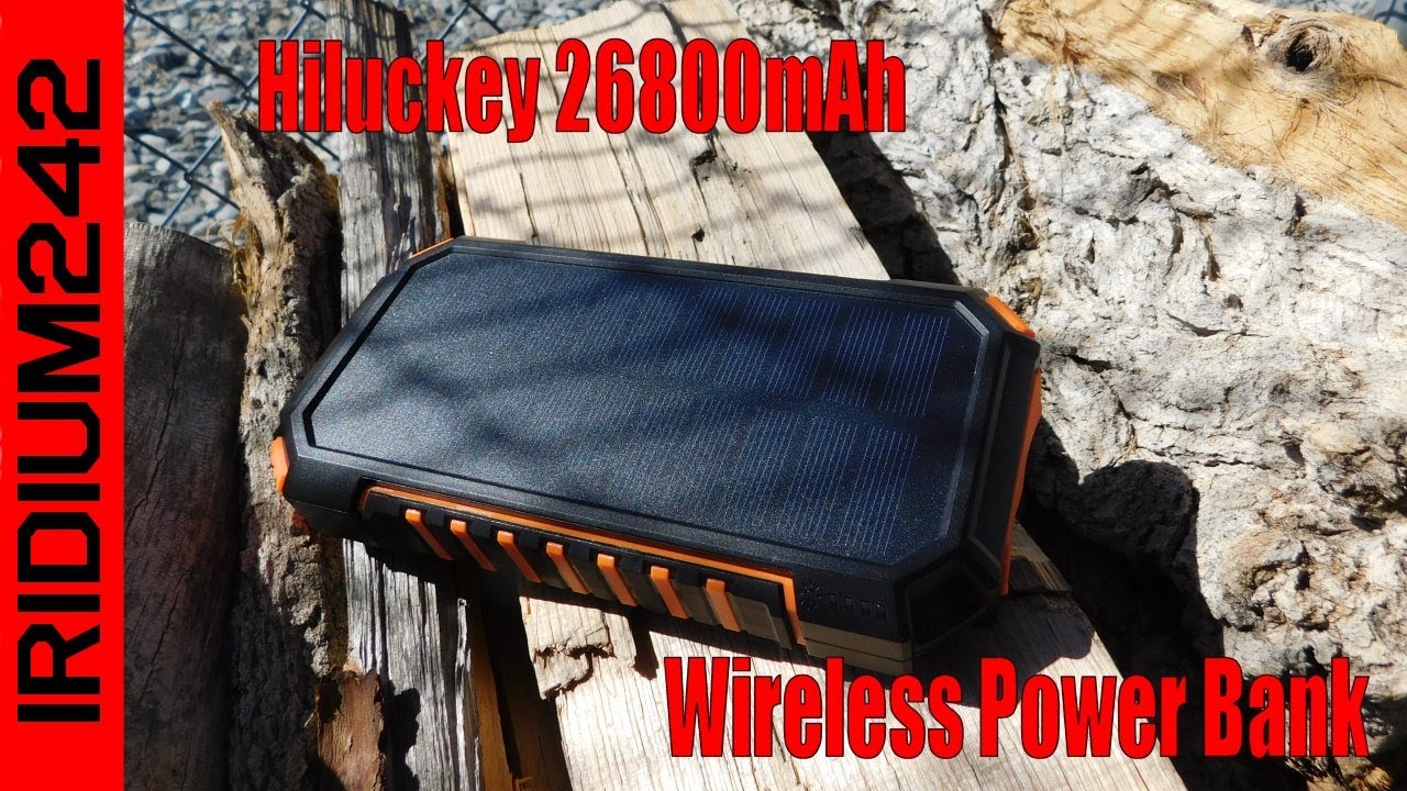 Hiluckey Wireless Power Bank - BackUp Power To Spare!