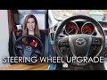 HOW TO INSTALL AFTERMARKET STEERING WHEEL!