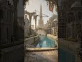 Abandoned Big city returned to it's original form