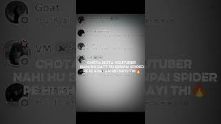 Batt to senpai spider pe hi khatam ho gayi thi🔥💀 #minecraft #youtubeshorts #senpaispider