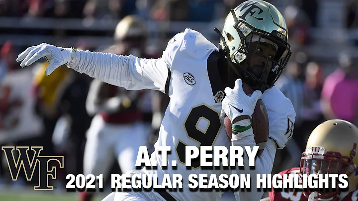 A.T. Perry 2021 Regular Season Highlights | Wake Forest WR