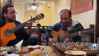 Gathering &amp; jam in San Francisco - Gypsy Guitar Trio | Nicolas Adams, Vadim and Sasha Kolpakov