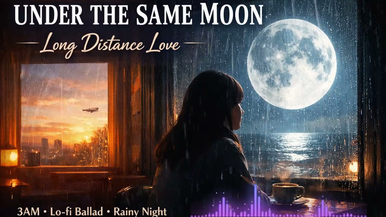 Under The Same Moon: Long Distance Love Song [R&B, Neo Soul, Lofi Hiphop]