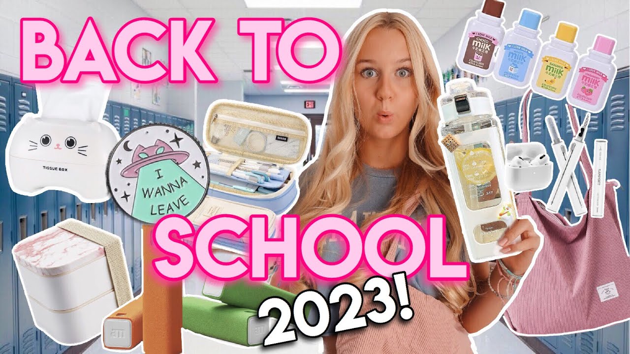 BACK TO SCHOOL 2023 SHOPPING HAUL ! SCHULSACHEN KAUFEN MaVie Noelle