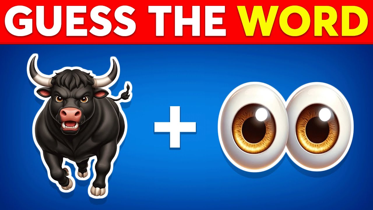Guess The WORD By Emojis? 🤔🙄 Best Emoji Quiz 2026 | Quiz Dino