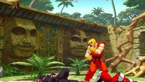 CVS 3 - ShinRei(Ken) Vs Electro(Akuma) | Capcom Vs SNK - Ikemen ONLINE